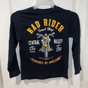 Crazy 8 Rad Rider speed shop powered by awesome youth T-Shirt size L(10-12)